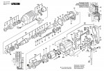 Bosch 0 611 210 542 UBH 2/20 RLE Universal Rotary Hammer 240 V / GB Spare Parts UBH2/20RLE